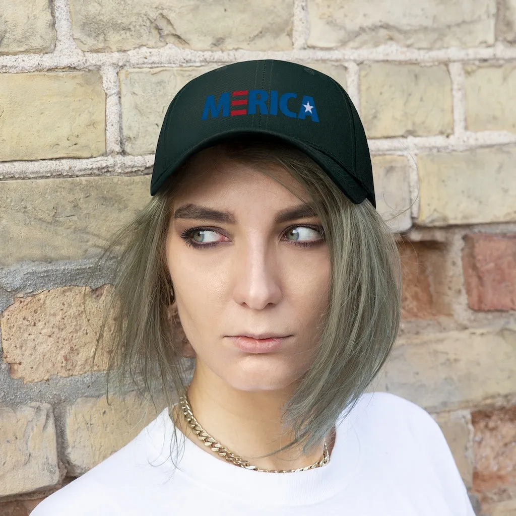 Merica - Unisex Twill Hat
