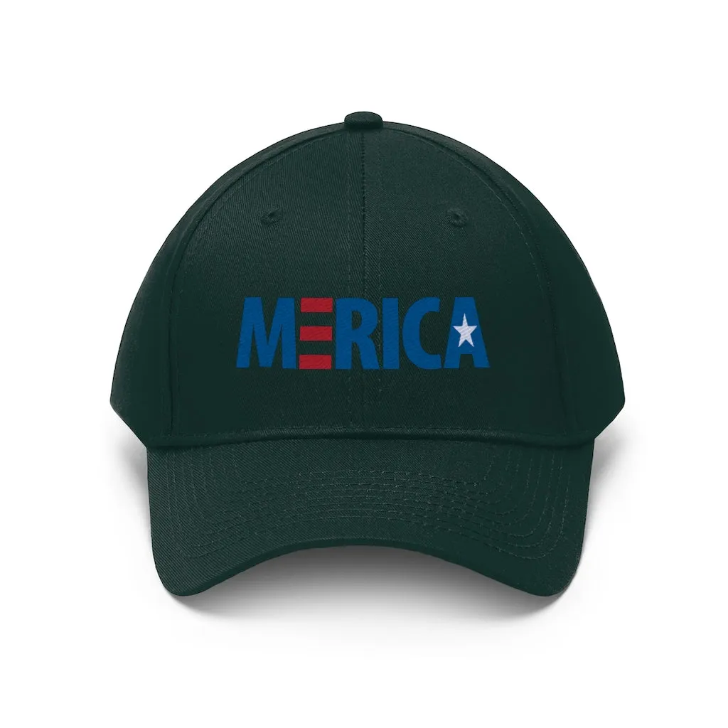 Merica - Unisex Twill Hat