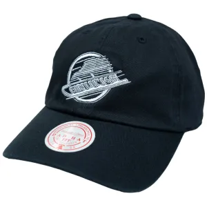 Mitchell & Ness Canucks Skate Logo Dad Hat