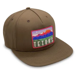 National Park Hat - Grand Teton Flatbill
