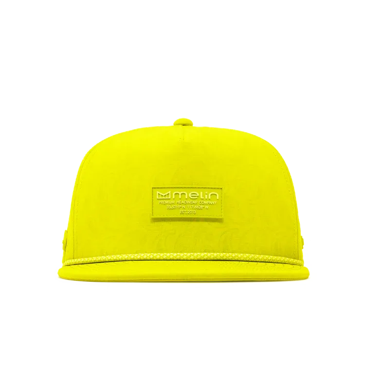 Neon Yellow Hydro Coronado Links Baseball Cap