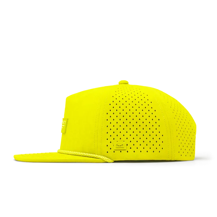 Neon Yellow Hydro Coronado Links Baseball Cap