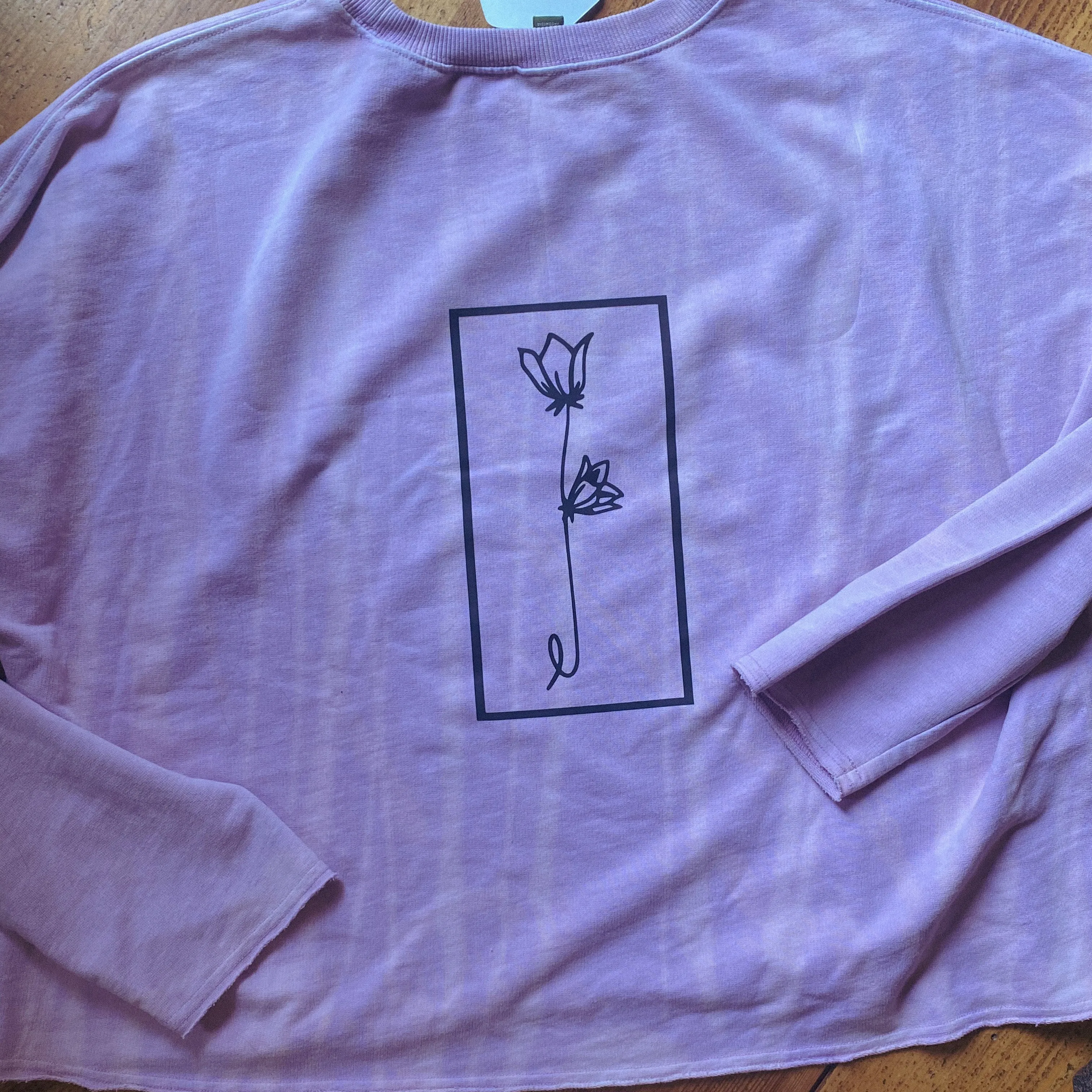 Never Underestimate Purp floral