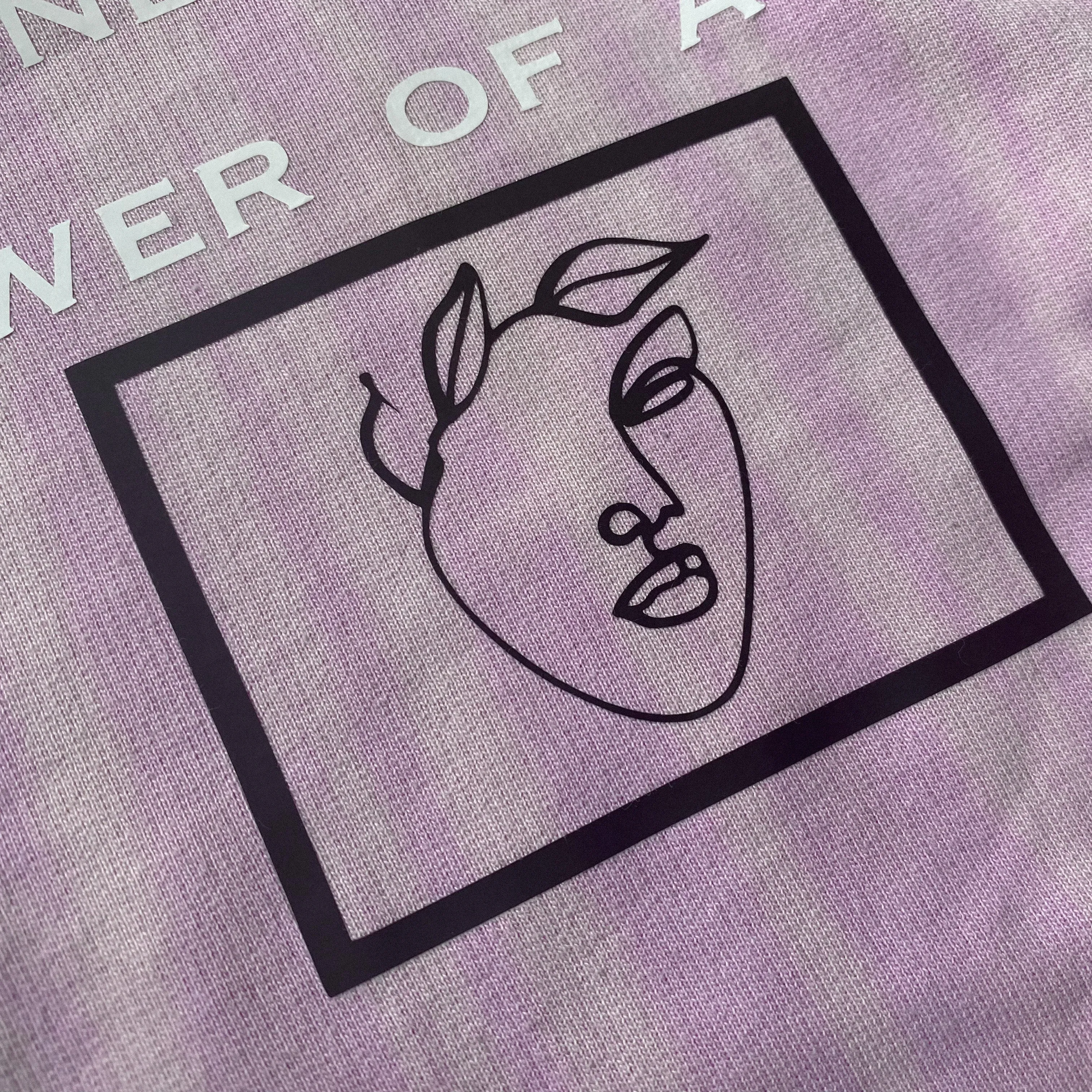 Never Underestimate Purp floral