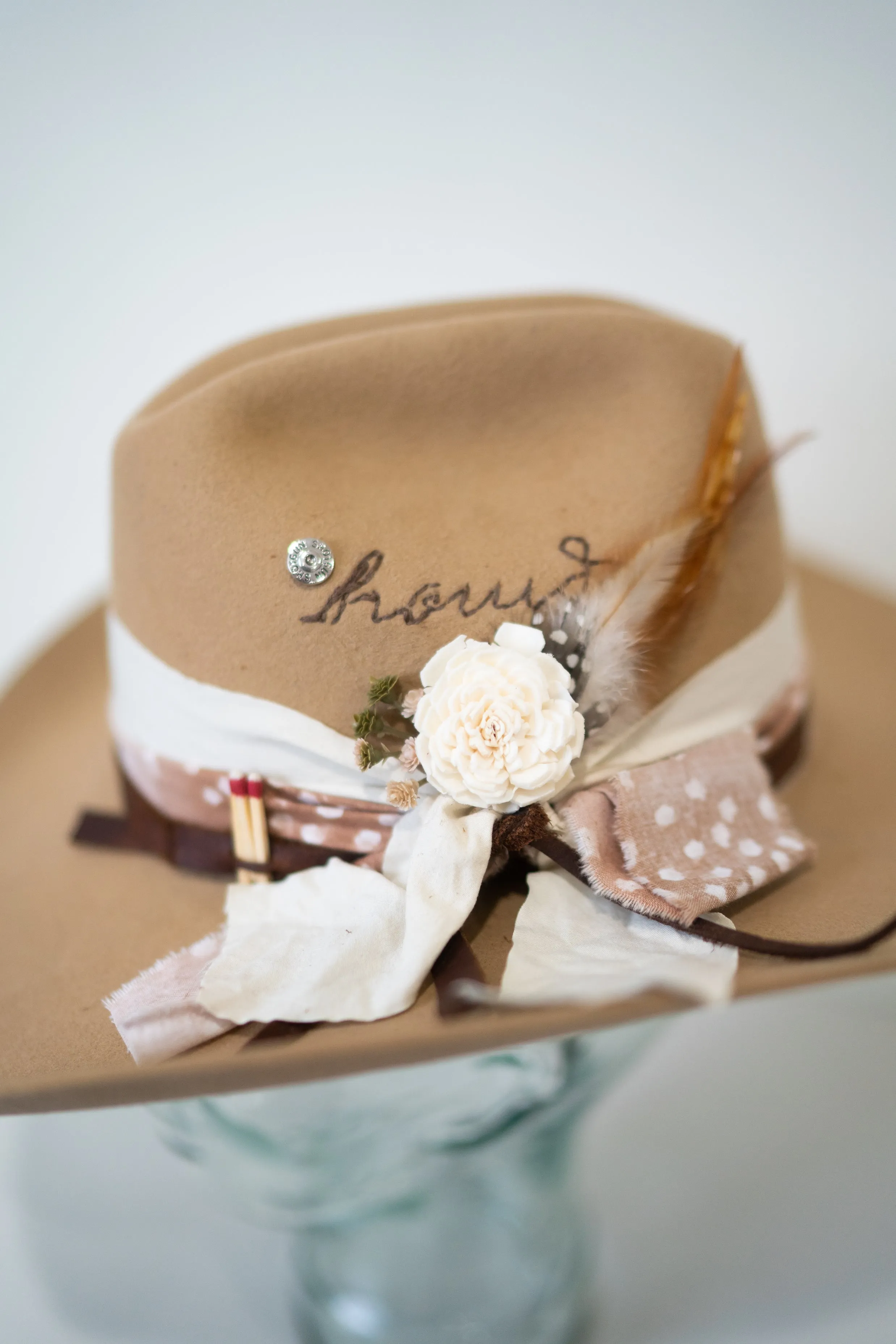 Oat Hat | Embroidered