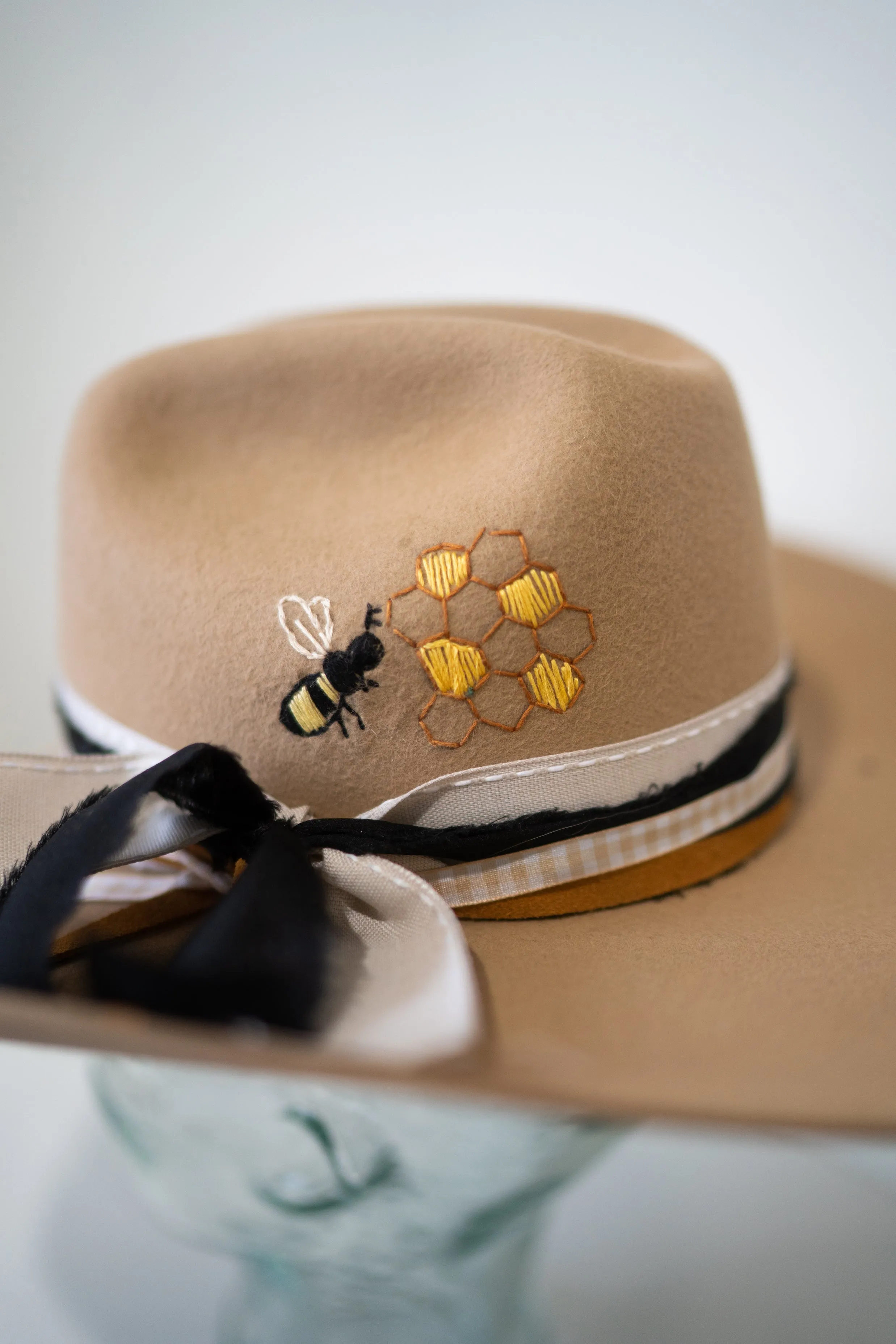 Oat Hat | Embroidered