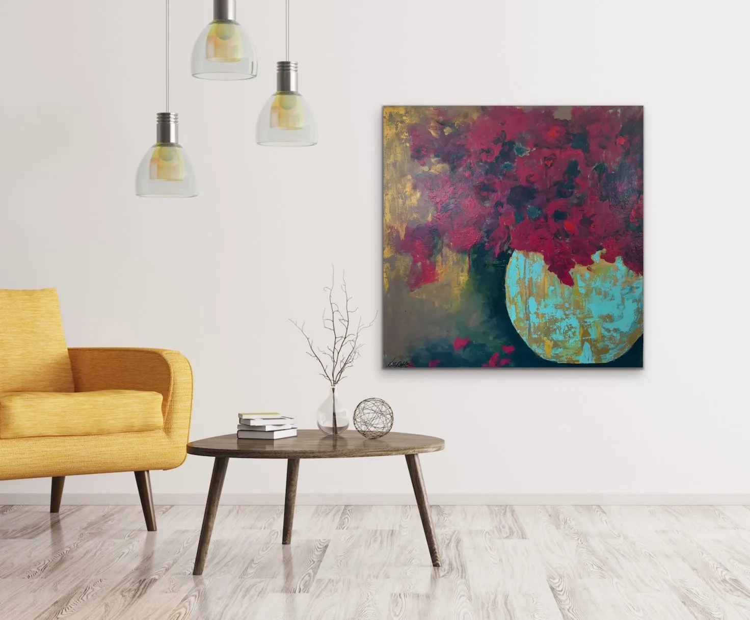 Original Artwork "Thursday's Flowers"