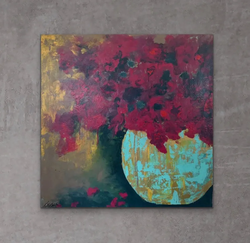 Original Artwork "Thursday's Flowers"