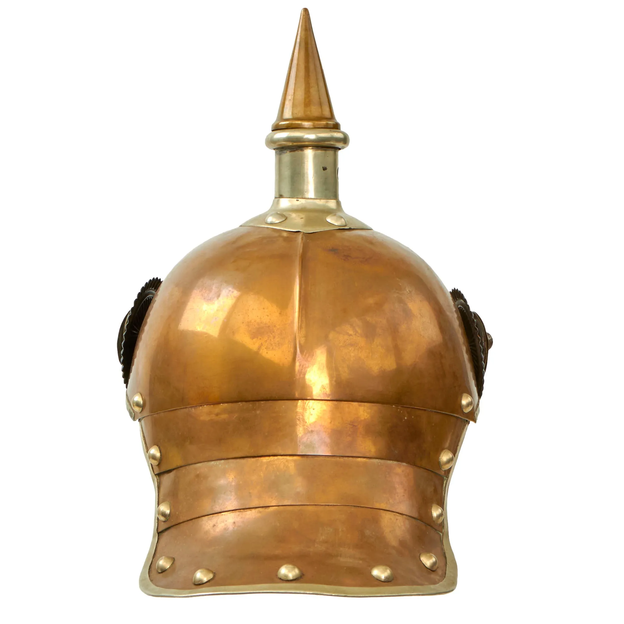 Original German Pre-WWI M1862/67 Kurassier Line Regiments Lobster Tail Pickelhaube Spiked Helmet