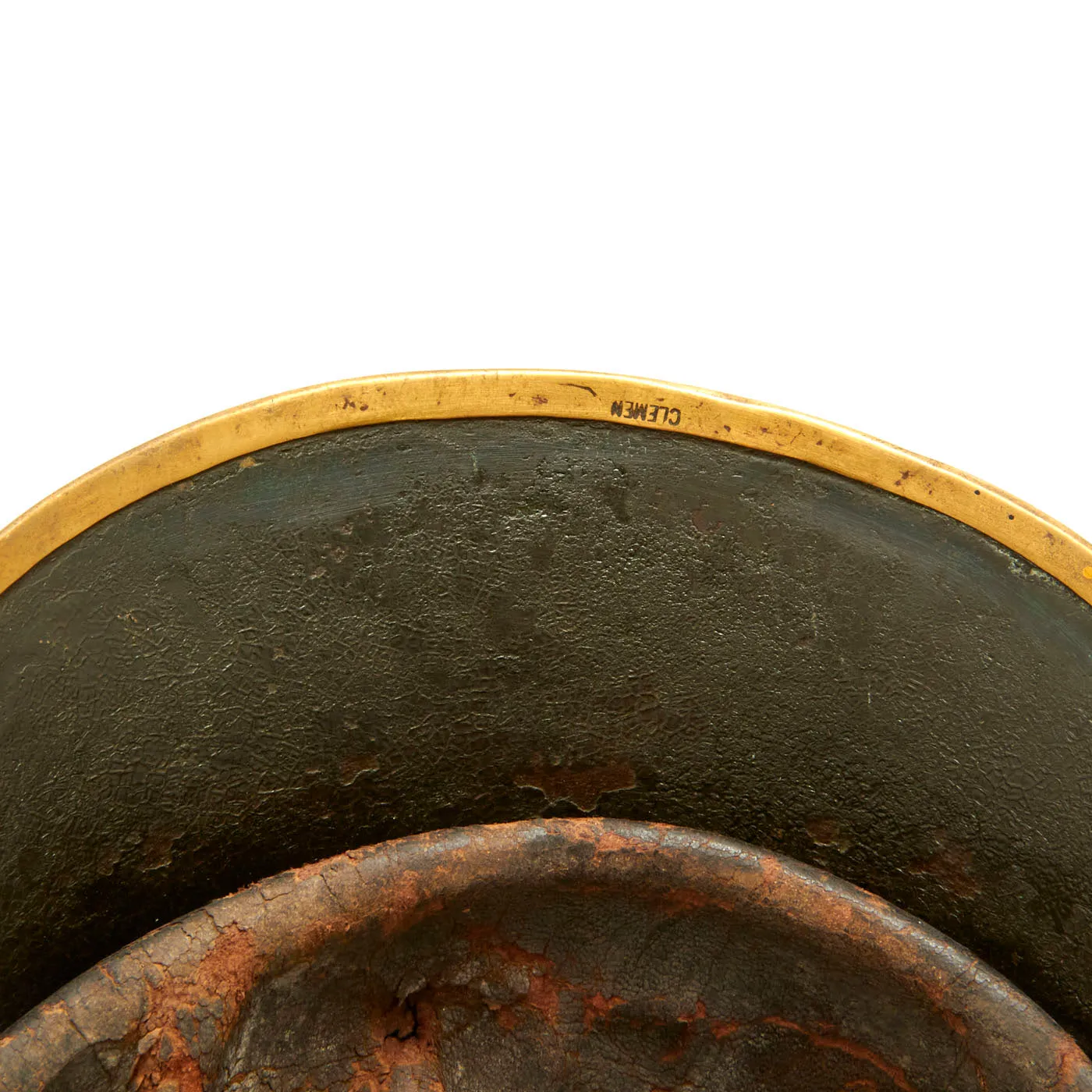 Original German Pre-WWI M1867 Kurassier Line Regiments Lobster Tail Pickelhaube Spiked Helmet