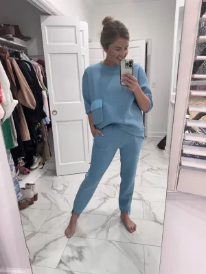 Perry Set- Dusty Blue