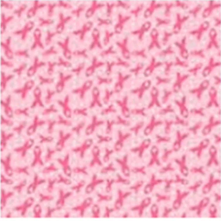 Pink Ribbon 100% Cotton Bandana Breast Cancer Awareness