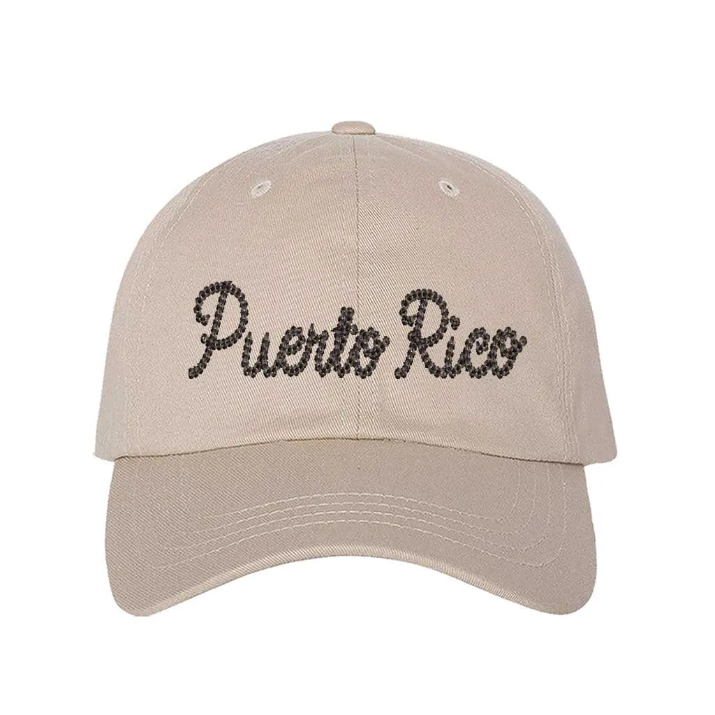 Puerto Rico Embroidered Baseball Hat – Classic Puertorican Baseball Hat