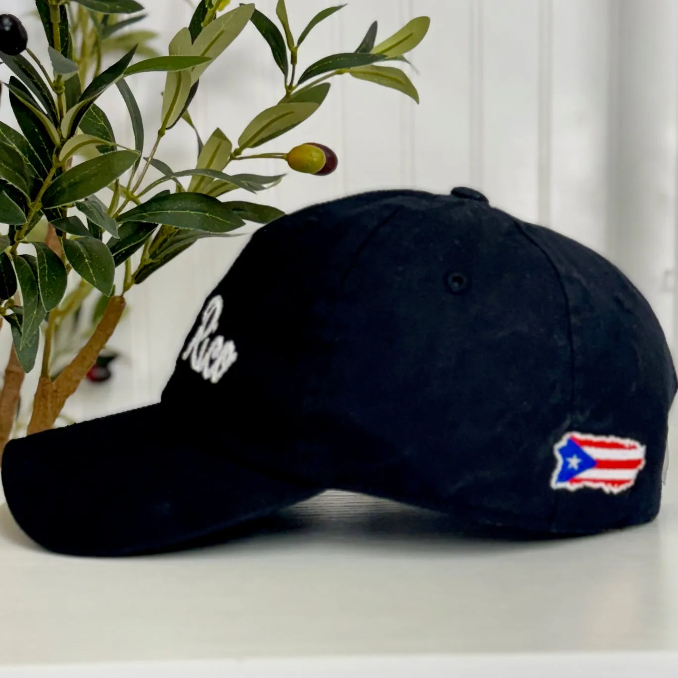 Puerto Rico Embroidered Baseball Hat – Classic Puertorican Baseball Hat