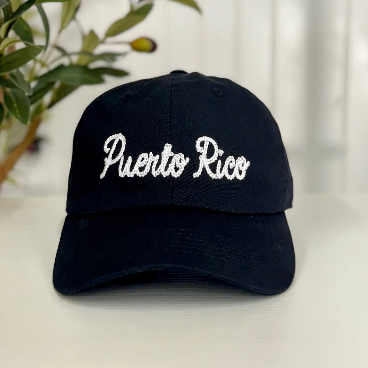 Puerto Rico Embroidered Baseball Hat – Classic Puertorican Baseball Hat