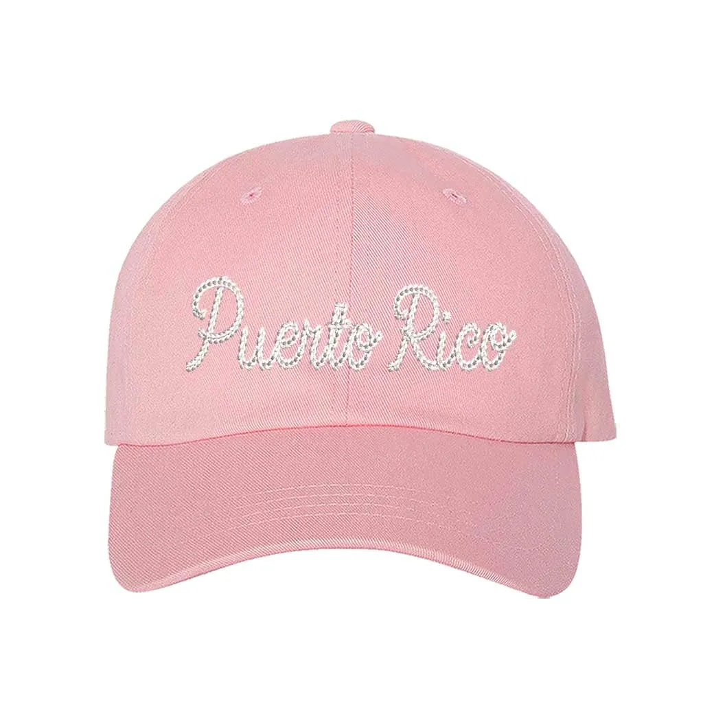 Puerto Rico Embroidered Baseball Hat – Classic Puertorican Baseball Hat