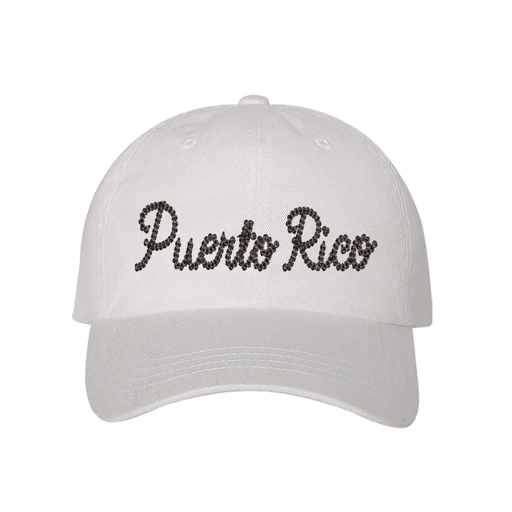 Puerto Rico Embroidered Baseball Hat – Classic Puertorican Baseball Hat