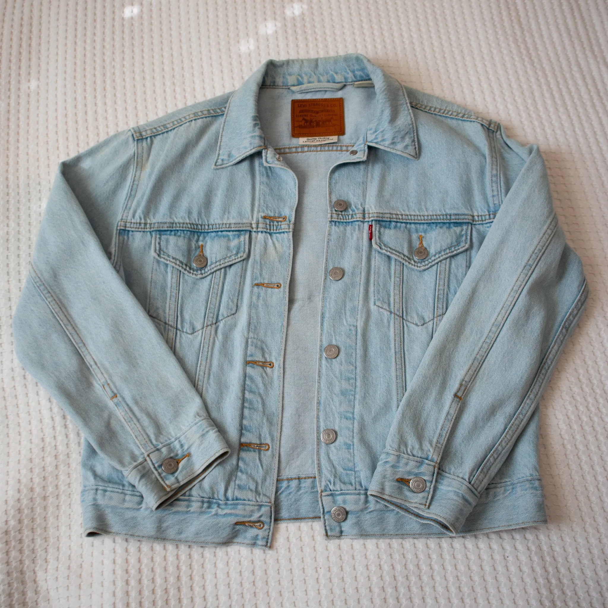Python Denim Jacket - Hand Painted Original