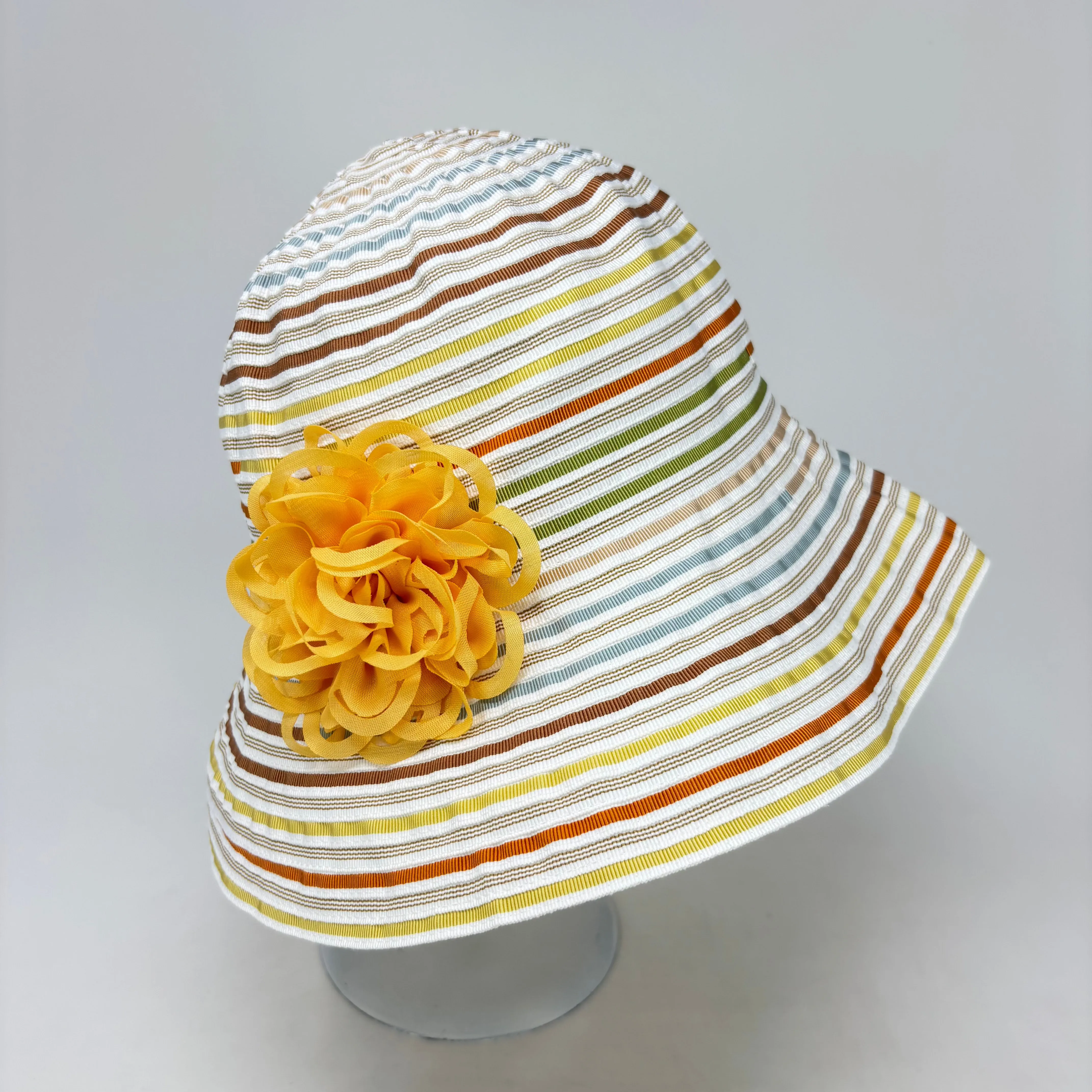 Rainbow Stripes Sun Hat