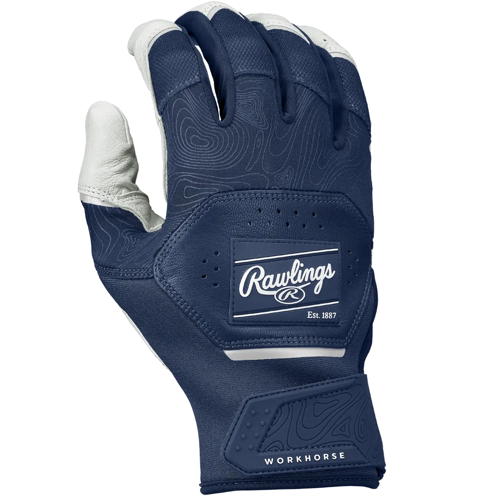 Rawlings Workhorse Adult Batting Gloves: WH25BG