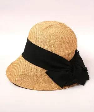 Retro Raffia Cloche