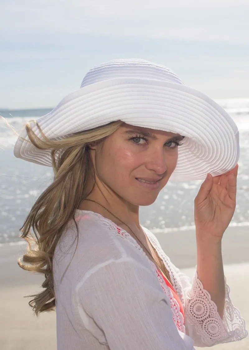 Ribbon Braid Large Hat