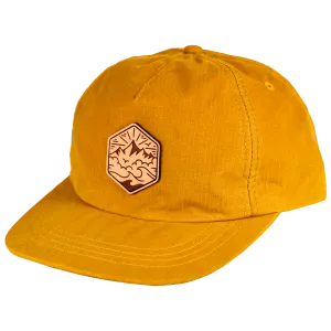 Sea To Sky DryTek Waxed Ripstop Strapback | Mustard