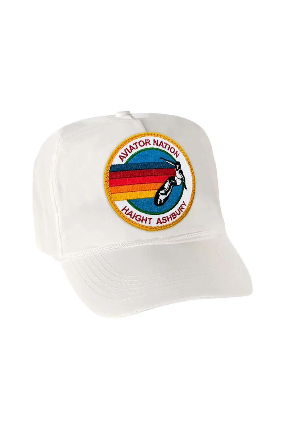 SIGNATURE HAIGHT ASHBURY VINTAGE NYLON TRUCKER HAT