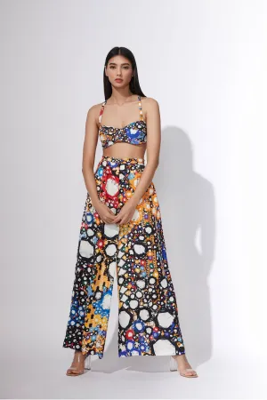SK Mirror Bralette Trouser Set SS21036