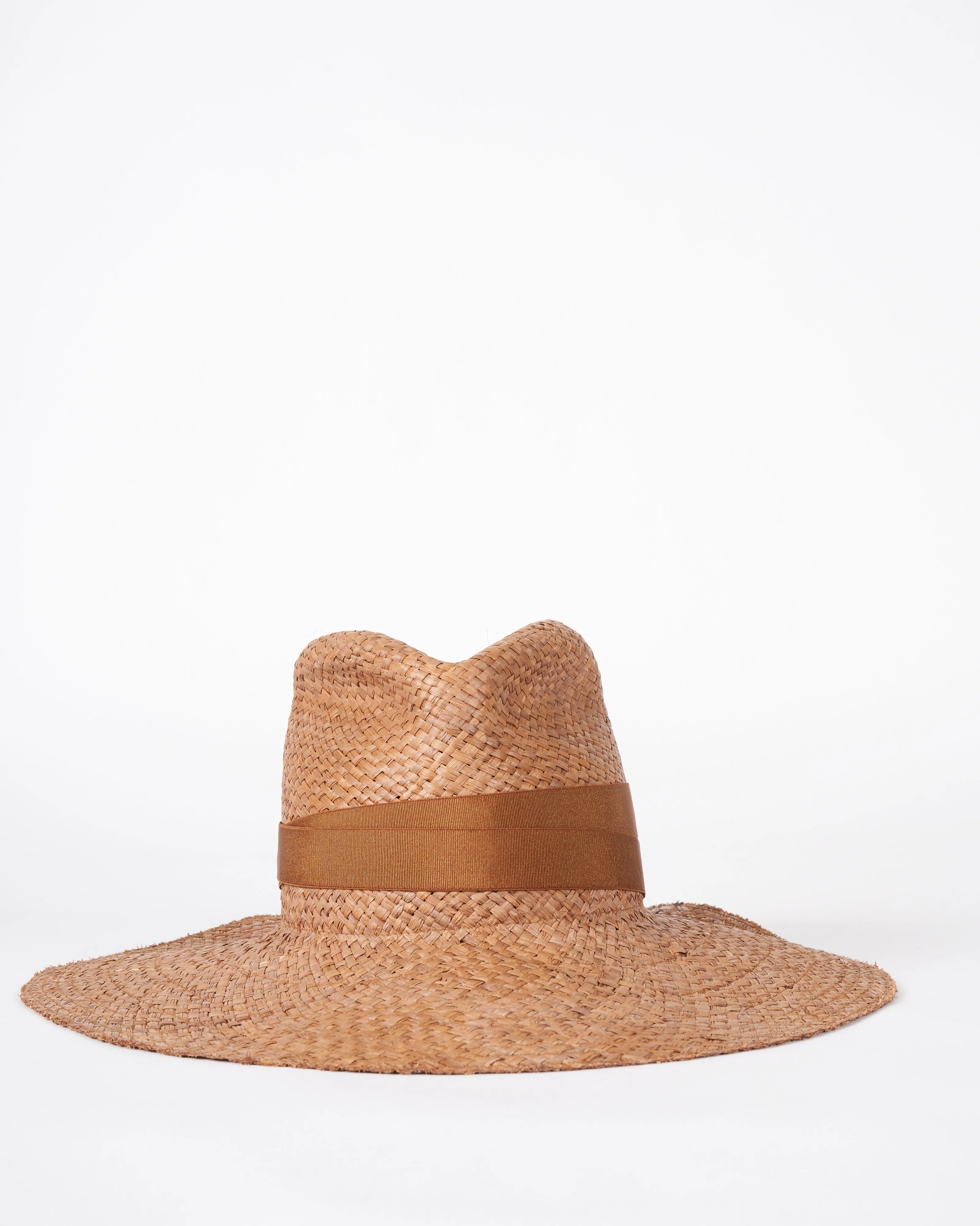snap first aid hat - straw caramel / bronze
