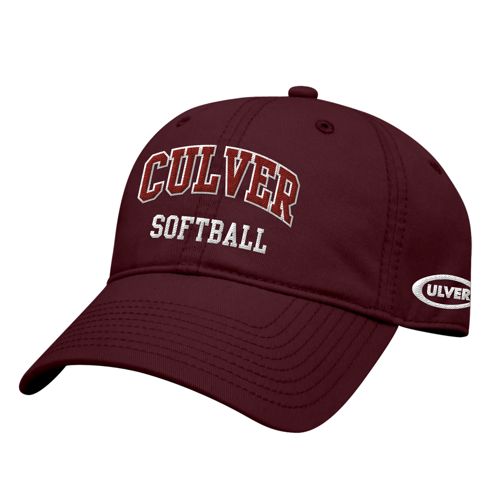 Softball Maroon Sport Hat - Original