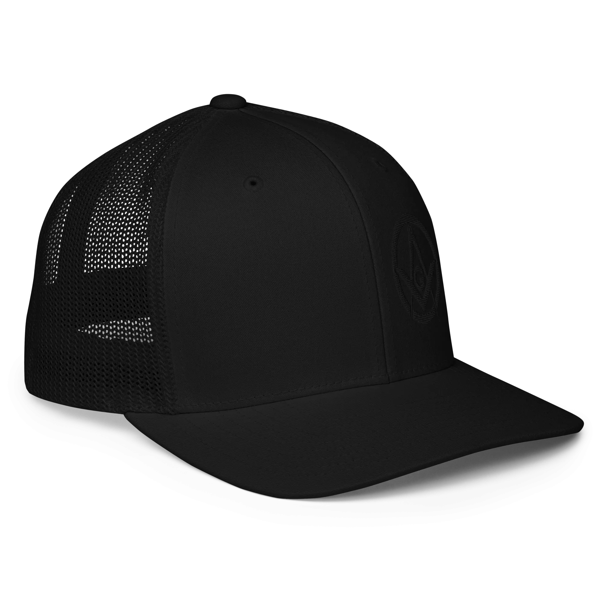Square and Compass Mesh Back Trucker Hat