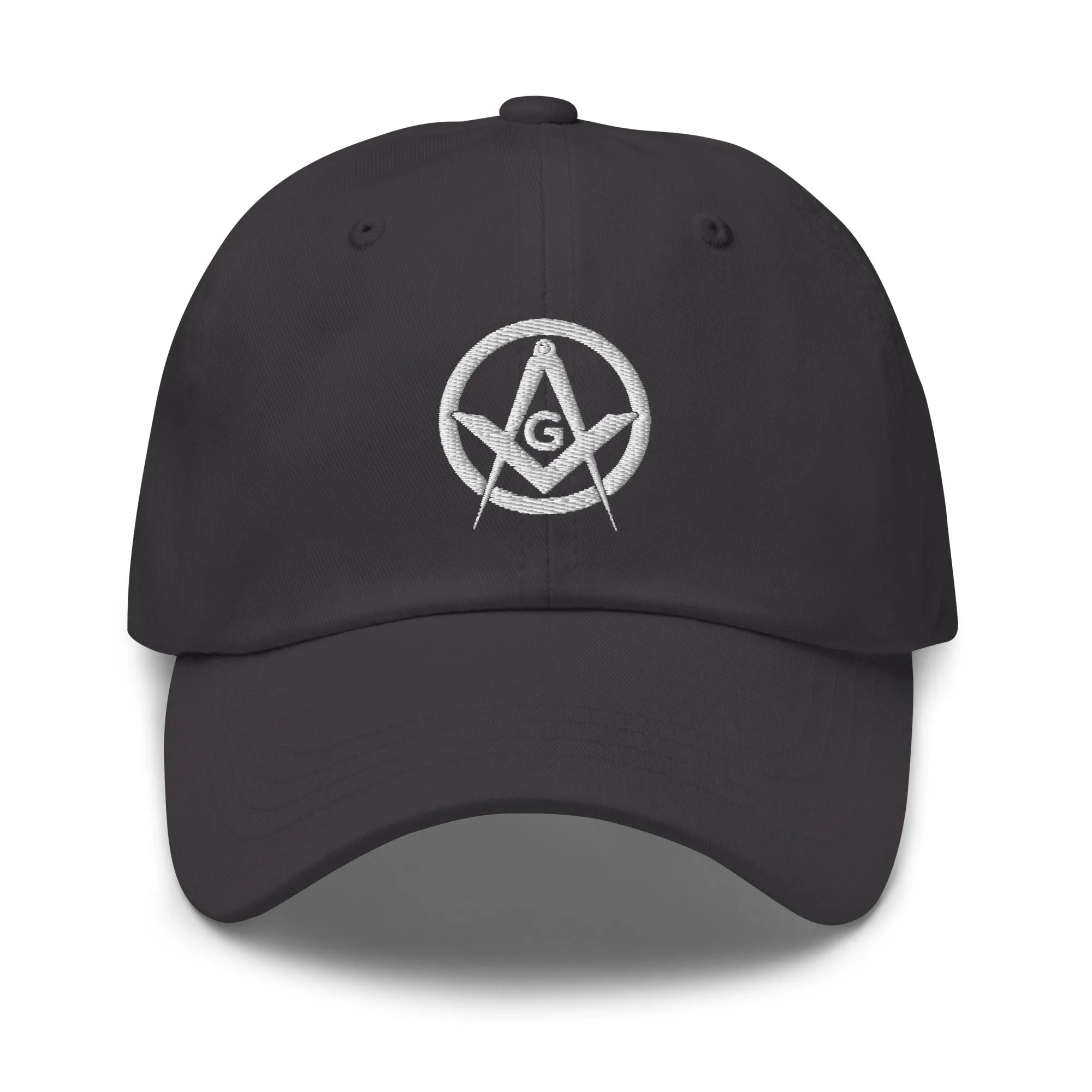 Square and Compass with G Classic Dad Hat