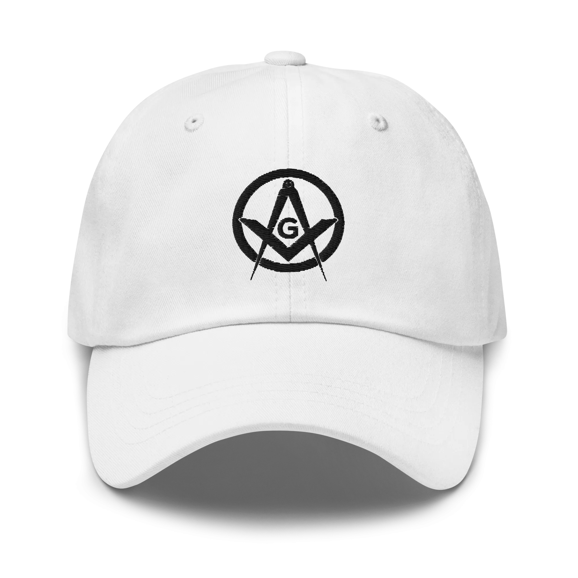 Square and Compass with G Classic Dad Hat