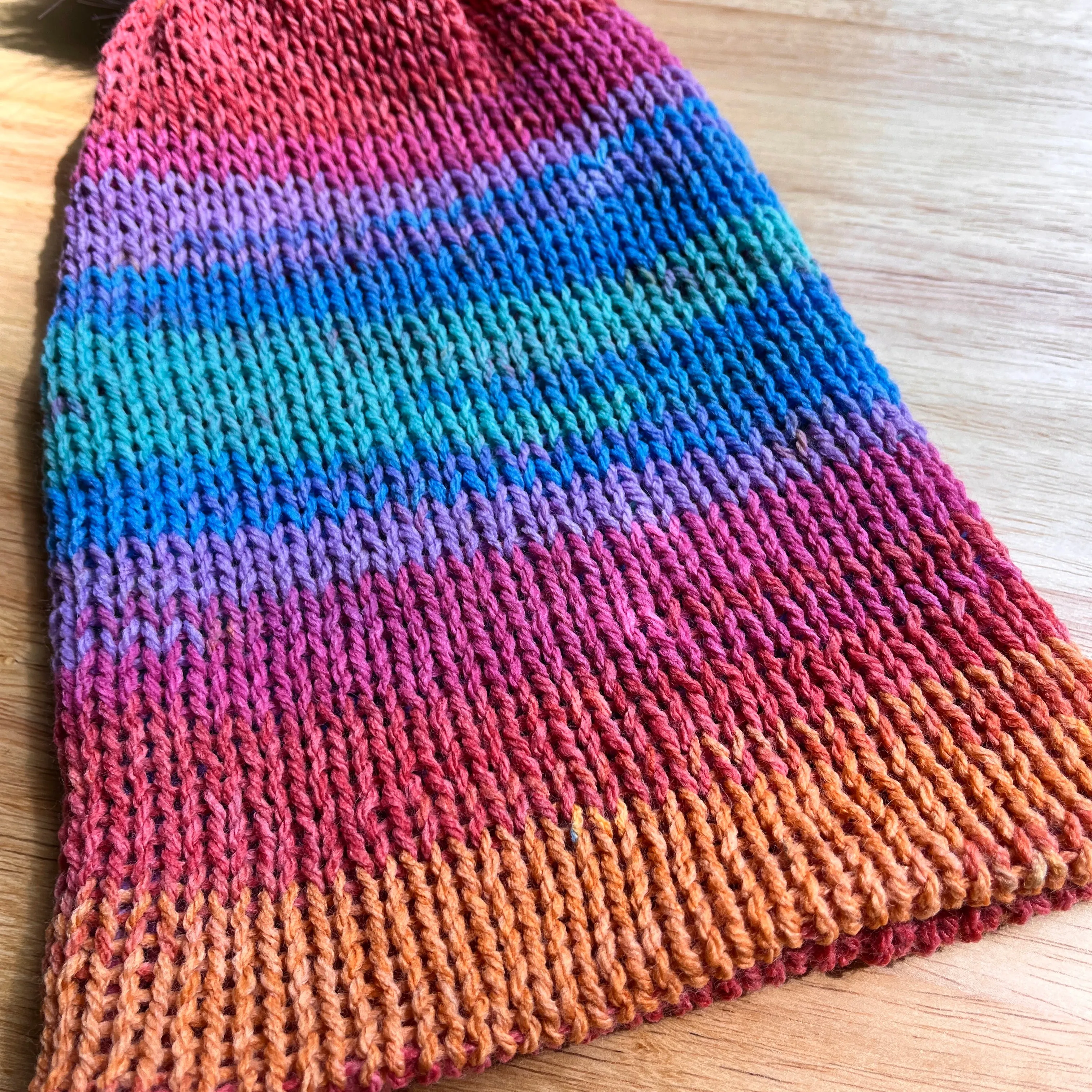 Sunset Knit Hats