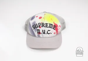 Supreme Trucker Hat "Grey Rammellzee"