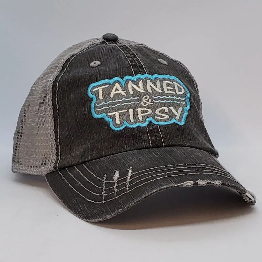 Tanned and Tipsy, Outlined patchwork