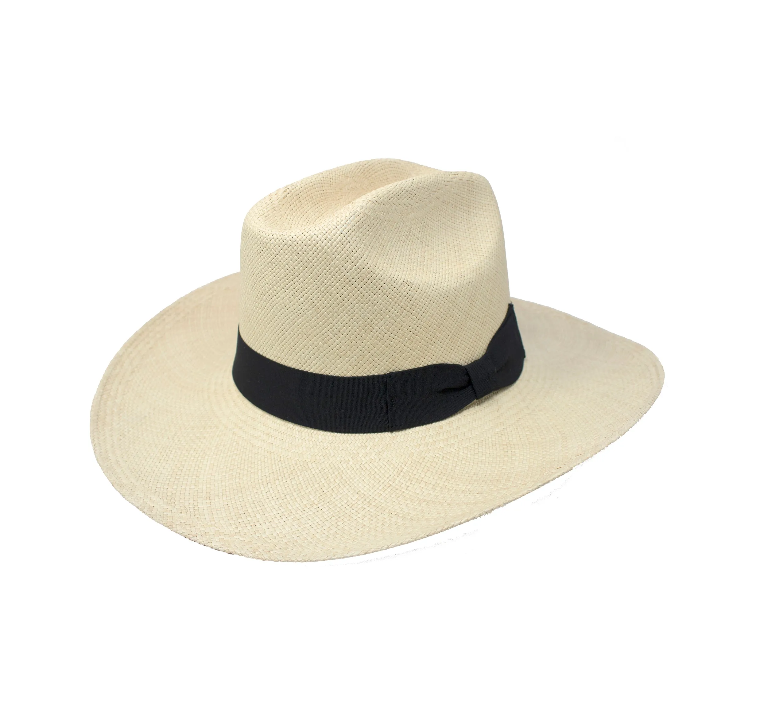 Texas Long Brim Hat With Italian Bow
