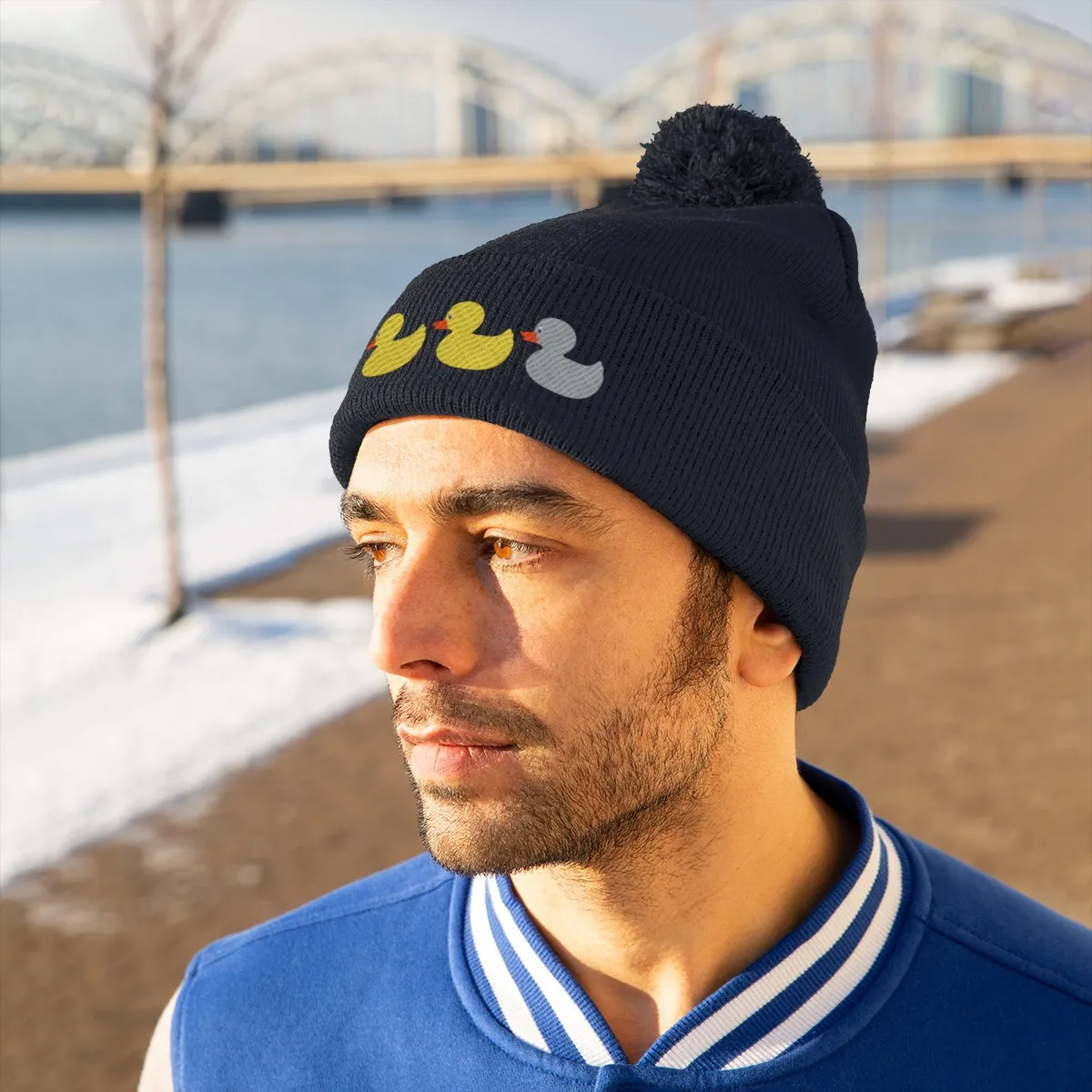 The Original Duck Duck Gray Duck (Beanie)