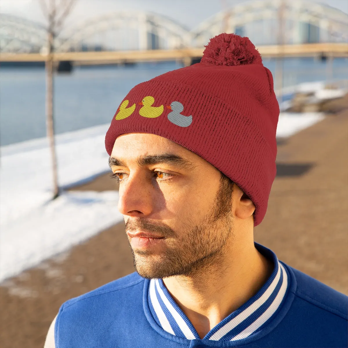The Original Duck Duck Gray Duck (Beanie)