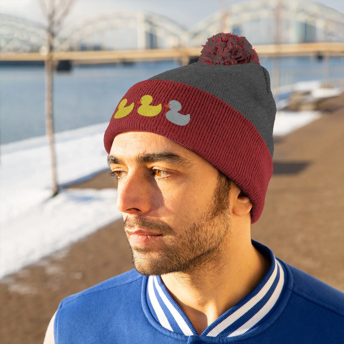 The Original Duck Duck Gray Duck (Beanie)