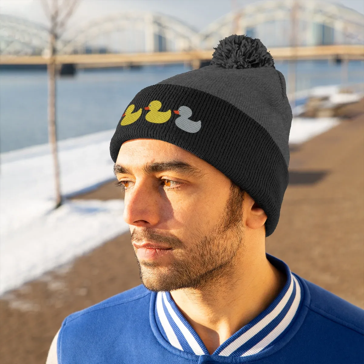 The Original Duck Duck Gray Duck (Beanie)