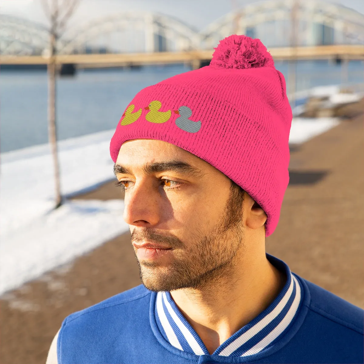 The Original Duck Duck Gray Duck (Beanie)