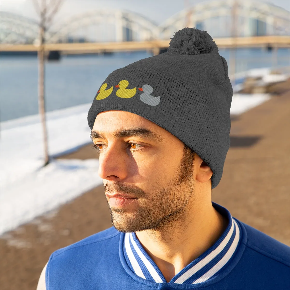 The Original Duck Duck Gray Duck (Beanie)