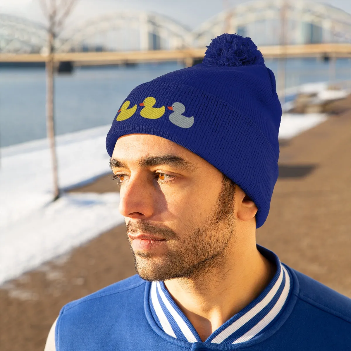 The Original Duck Duck Gray Duck (Beanie)