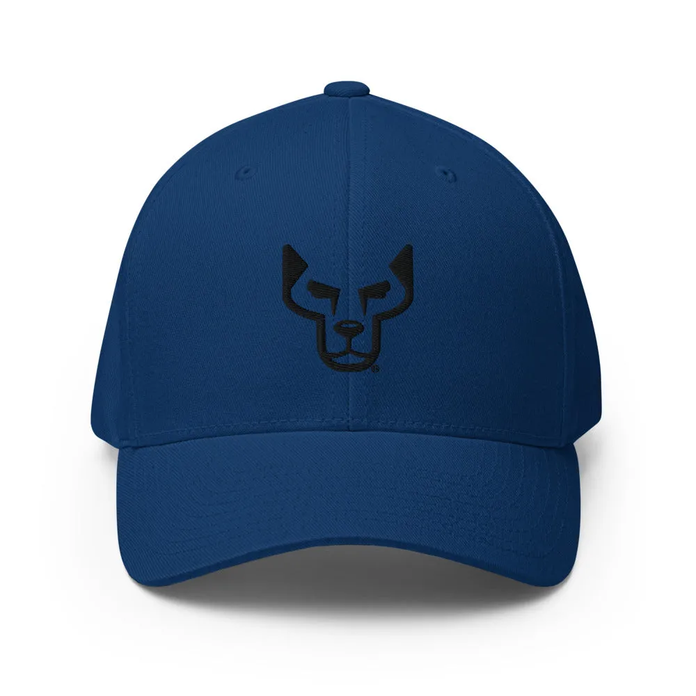 UnderDog Black Logo Flex Fit