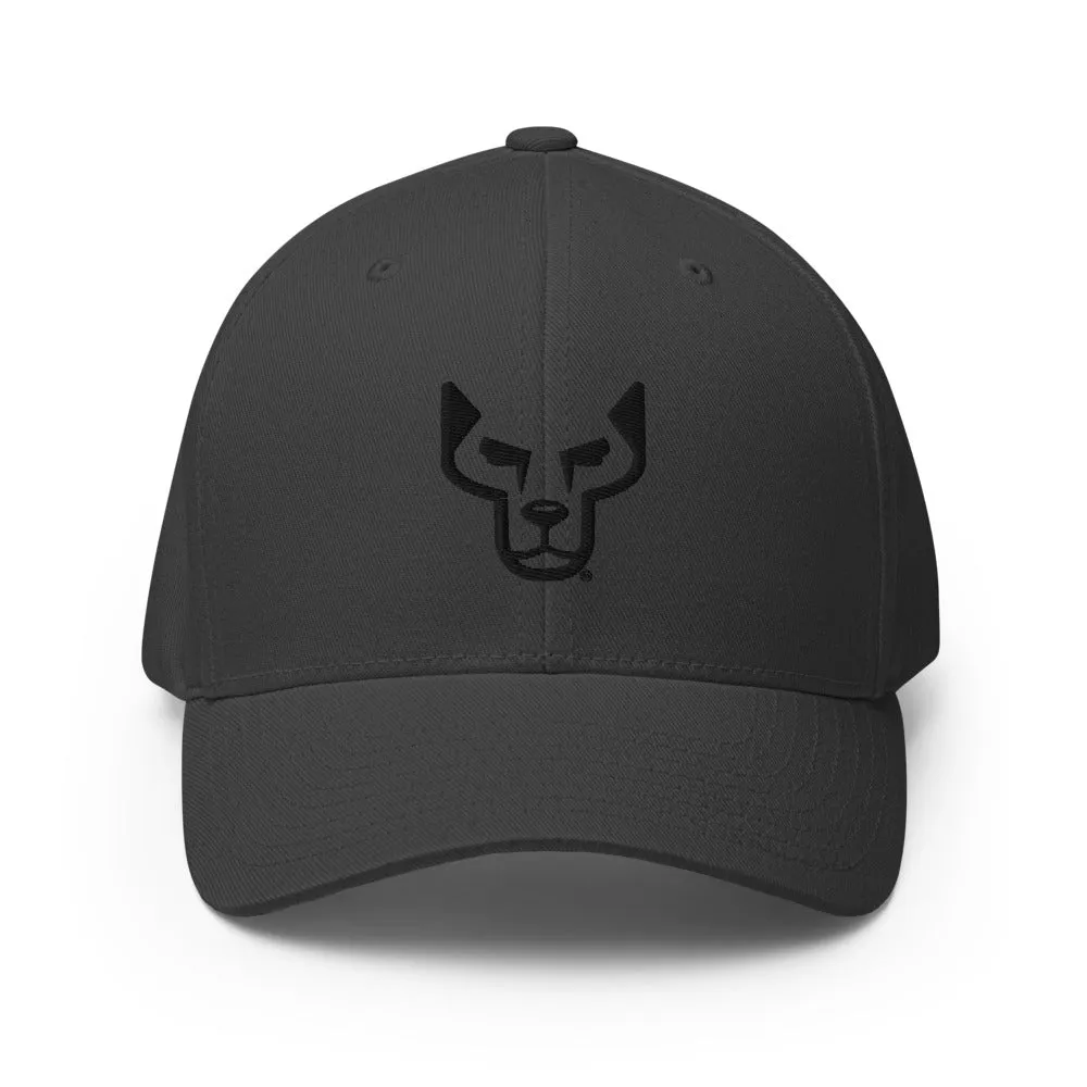UnderDog Black Logo Flex Fit