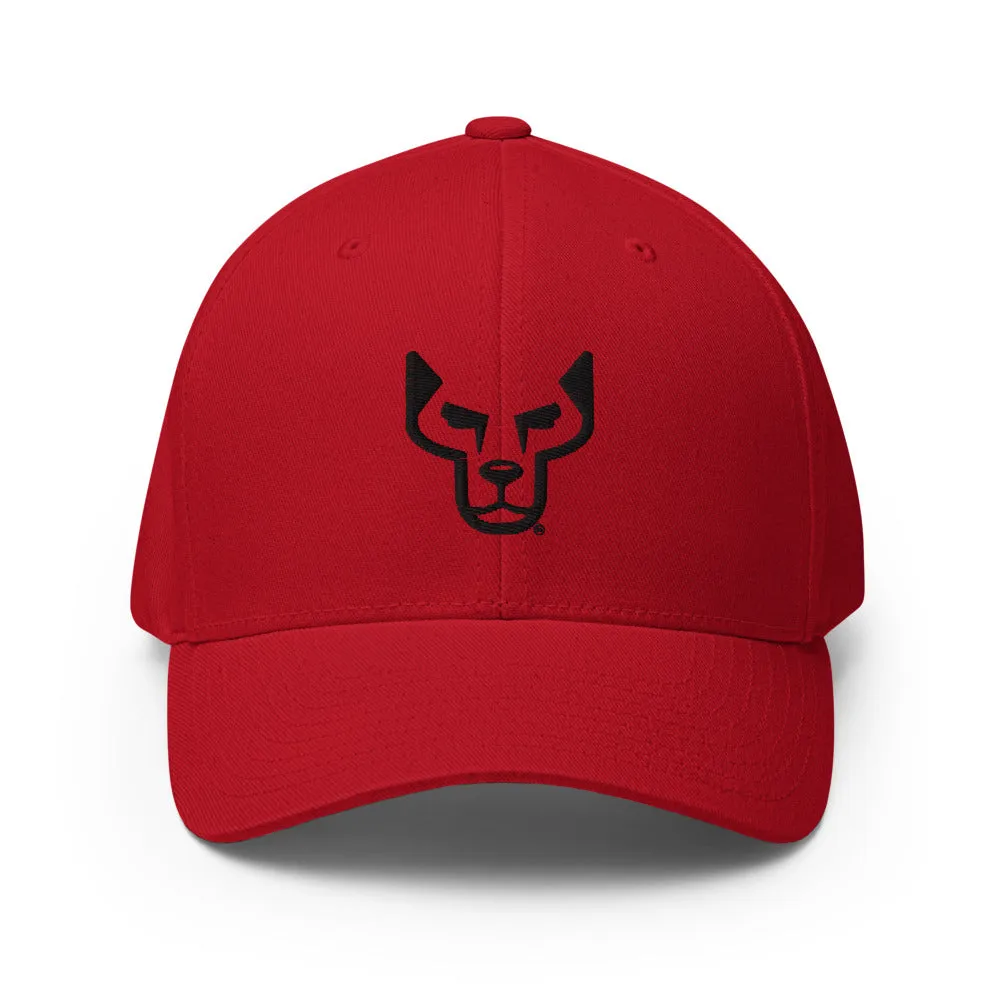 UnderDog Black Logo Flex Fit