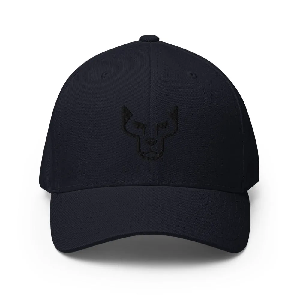 UnderDog Black Logo Flex Fit