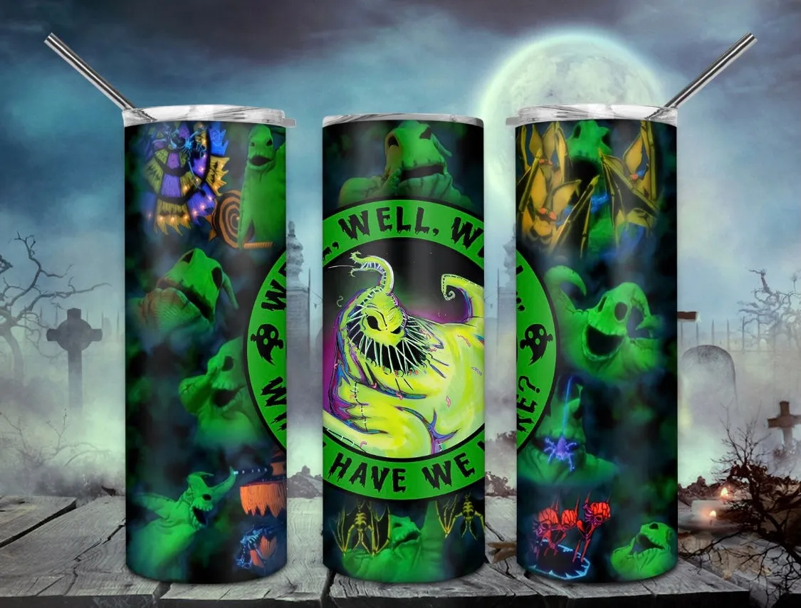 Well well well, what have we here Oogie boogie - 20oz stainless steel sublimated Tumbler